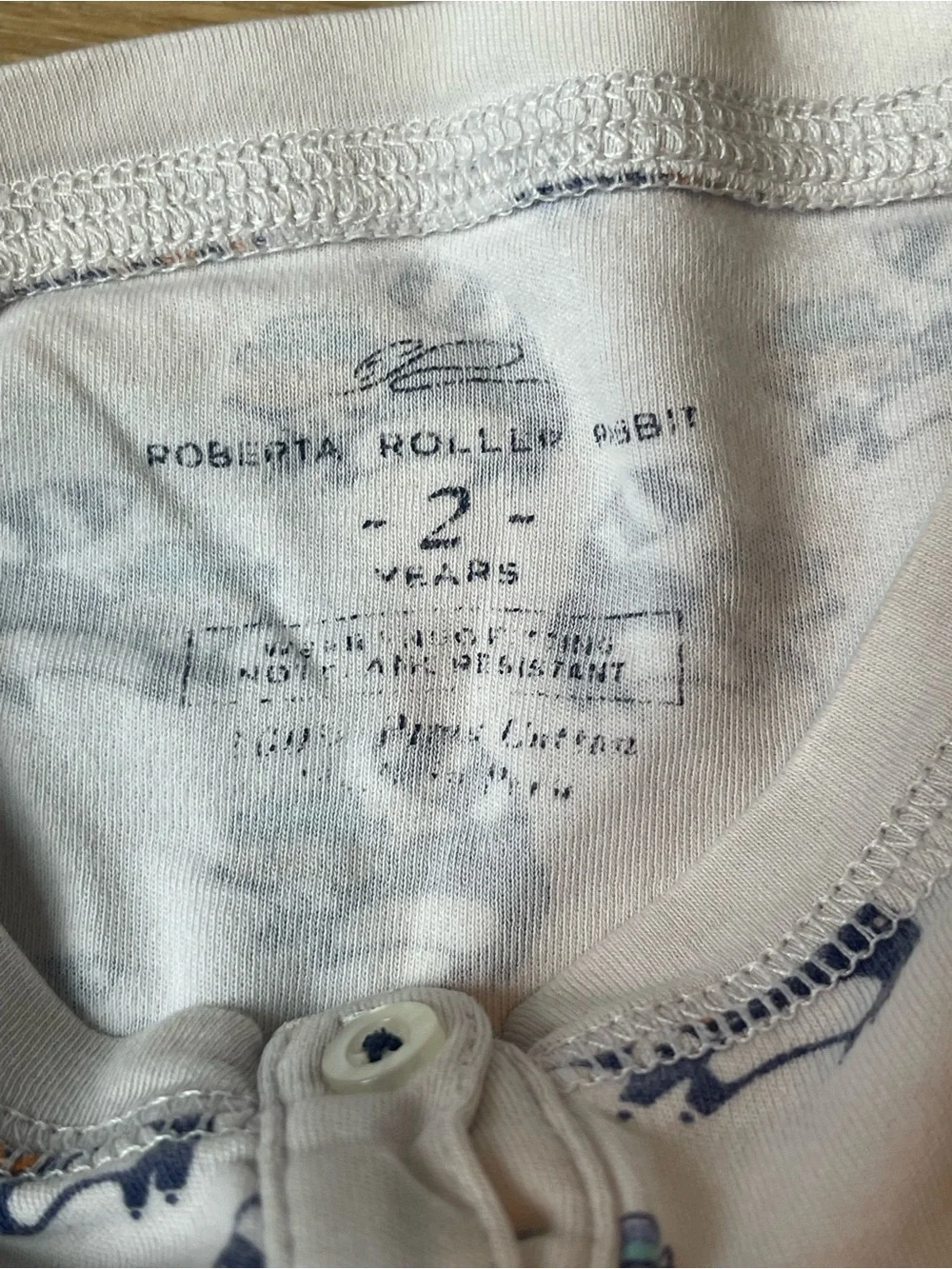 Roller Rabbit Racoon PJ Set Size 2T